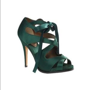 Max Studio emerald green heels
